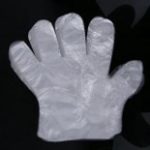 Transparent Plastic Gloves - Görsel 2
