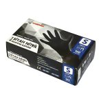 Cassman Black Nitrile Examination Gloves – Small