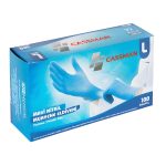 Cassman Blue Nitrile Examination Gloves – Large