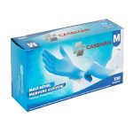 Cassman Blue Nitrile Examination Gloves – Medium